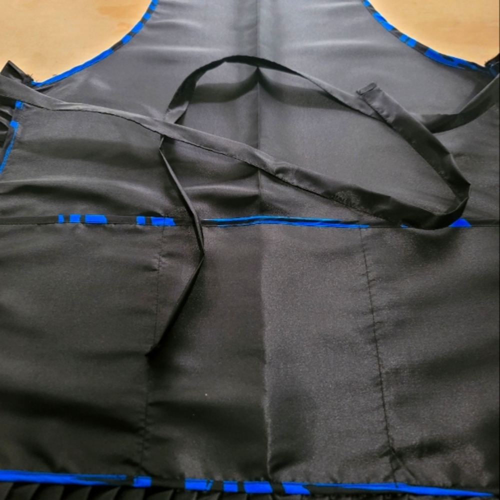Aprons, jackets,vest  whit mesh for cosmetology and Barbers